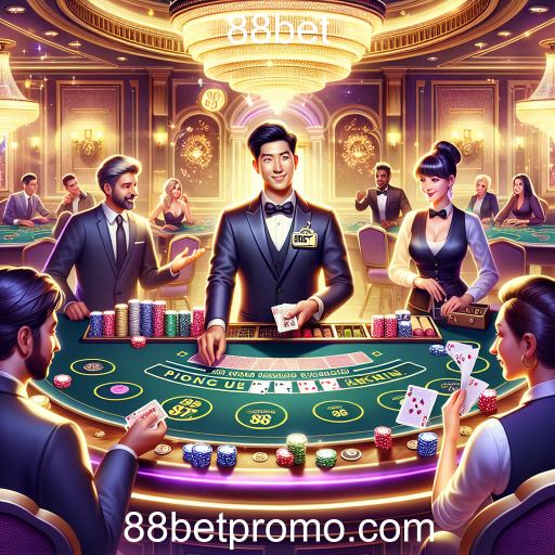 Experiência Imersiva com Jogos ao Vivo na 88bet